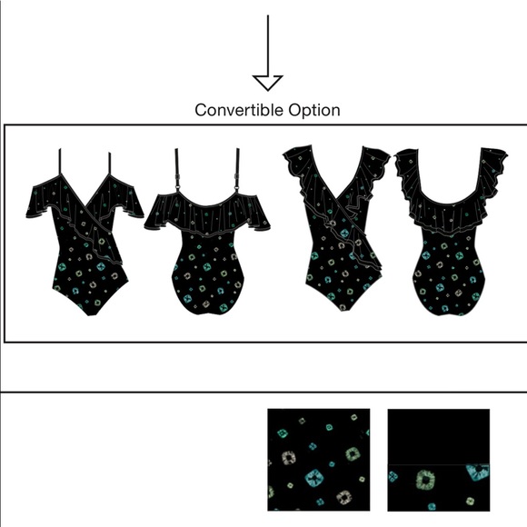 Coco Reef Coralie Frill One Piece - Picture 3 of 8